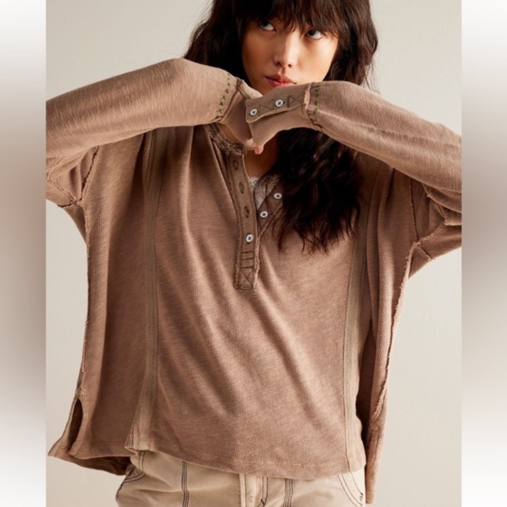 We The Free Taylor Knit Henley